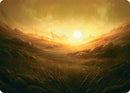 Plains Art Card (31/54) [Tarkir: Dragonstorm Art Series]