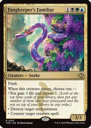 Fangkeeper's Familiar [Promo Pack: Tarkir: Dragonstorm]
