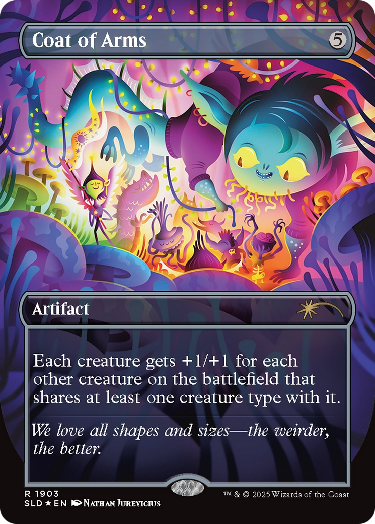 Coat of Arms (Double Rainbow Foil) (Borderless) [Secret Lair Drop] Foil
