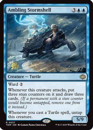 Ambling Stormshell - Prerelease Cards Foil