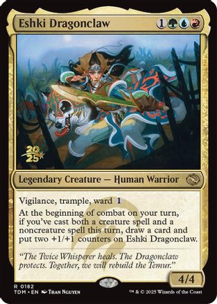 Eshki Dragonclaw - Prerelease Cards Foil