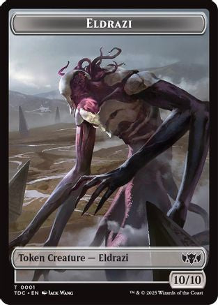 Eldrazi // Citizen Double-Sided Token [Commander: Tarkir: Dragonstorm]