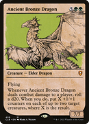 Ancient Bronze Dragon (Showcase) - Commander Legends: Battle for Baldur's Gate: (Showcase)