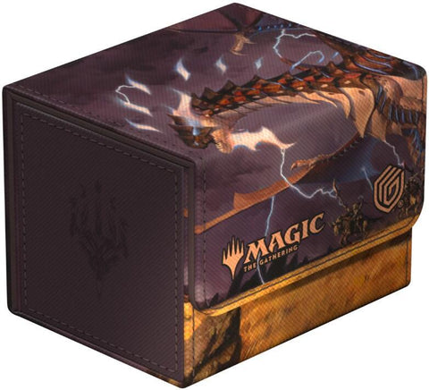 Magic: The Gathering Tarkir: Dragonstorm Sidewinder 100+ Xenoskin Deck Box - Neriv, Heart of the Storm