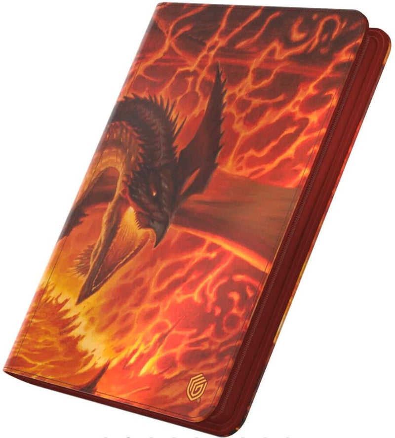 Magic: The Gathering Tarkir: Dragonstorm Zipfolio 360 Xenoskin - Magmatic Hellkite