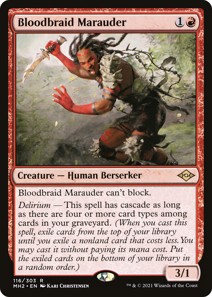 Bloodbraid Marauder - Modern Horizons 2