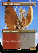 Adult Gold Dragon (Borderless) - Adventures in the Forgotten Realms