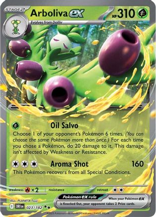 Arboliva ex - 23/182 [SV10: Destined Rivals] - Holofoil