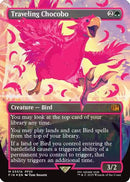 Traveling Chocobo (Borderless) (Neon Ink Pink) BGS 9.5 [FINAL FANTASY]