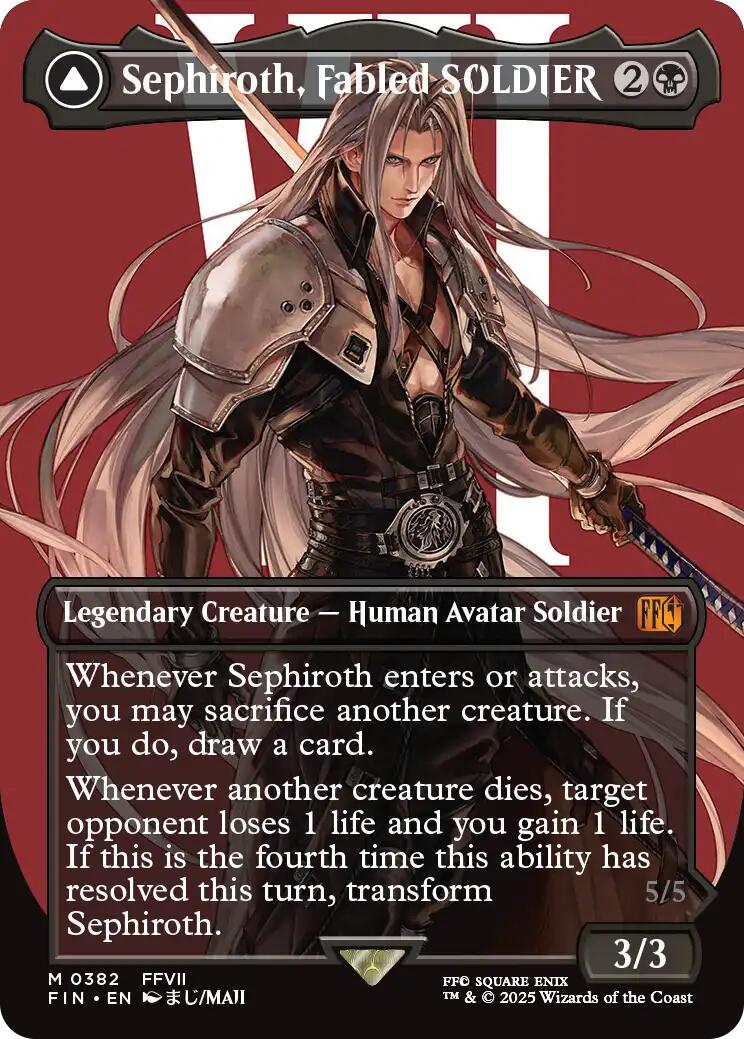 borderless final fantasy mtg Magic: The Gathering - VIII Scene Box - Children of Fate Sacrifice after III.) I Stiltzkin, Moogle Merchant (Borderless) [FINAL
