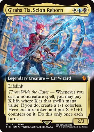 G'raha Tia, Scion Reborn (Extended Art) [Commander: FINAL FANTASY]
