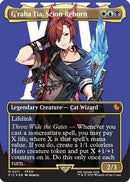 G'raha Tia, Scion Reborn (Borderless) (Surge Foil) [Commander: FINAL FANTASY] Foil