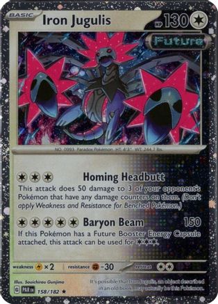 Iron Jugulis - 158/182 (Cosmos Holo) [Miscellaneous Cards & Products] - Holofoil
