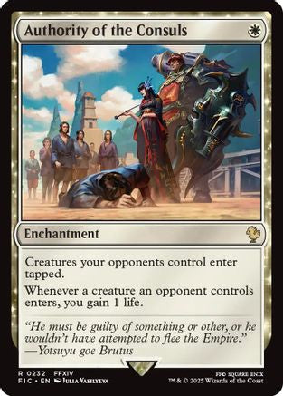 Authority of the Consuls - [Commander: FINAL FANTASY]