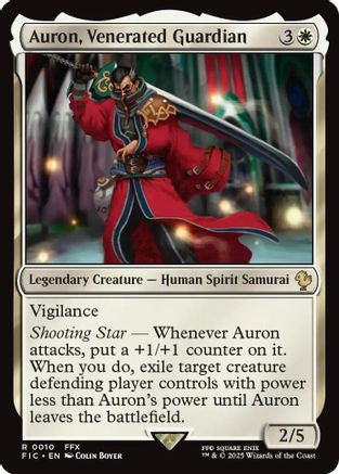 Auron, Venerated Guardian [FINAL FANTASY Commander]