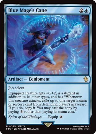 Blue Mage's Cane - Commander: FINAL FANTASY