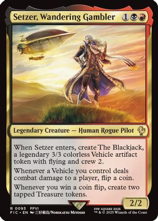 Setzer, Wandering Gambler [FINAL FANTASY Commander]
