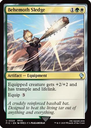 Behemoth Sledge - [Commander: FINAL FANTASY]