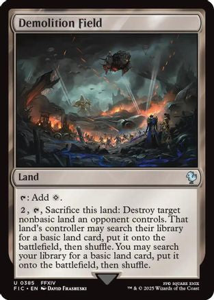 Demolition Field [Commander: FINAL FANTASY]