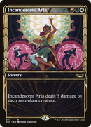 Incandescent Aria (Showcase): (Showcase) [Streets of New Capenna]