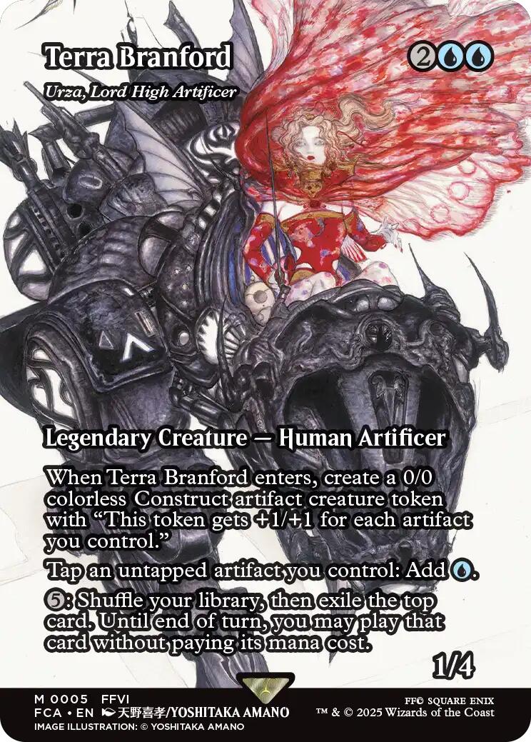 Terra Branford - Urza, Lord High Artificer (Showcase) [FINAL FANTASY : Through the Ages]