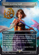Yuna's Sending Staff - Staff of the Storyteller (Rainbow Foil) [Secret Lair Drop Series]