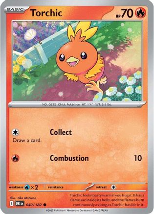 Torchic - 40/182 [SV10: Destined Rivals]