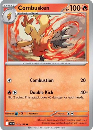 Combusken - 41/182 [SV10: Destined Rivals]