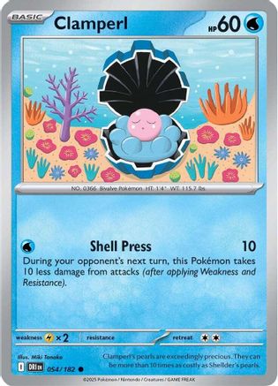 Clamperl - 054/182 [SV10: Destined Rivals]