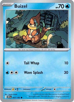 Buizel - 57/182 [SV10: Destined Rivals]