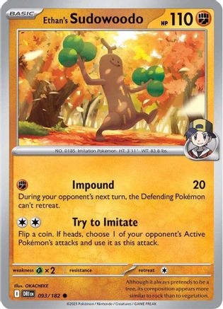 Ethan's Sudowoodo - 93/182 [SV10: Destined Rivals]