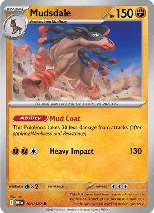 Mudsdale - 108/182 [SV10: Destined Rivals]