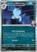 Team Rocket's Nidorina - 115/182 [SV10: Destined Rivals]