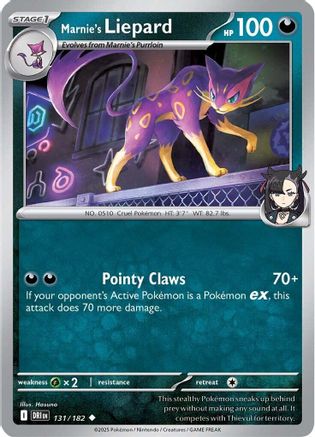 Marnie's Liepard - 131/182 [SV10: Destined Rivals]