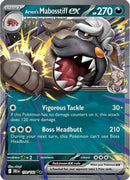 Arven's Mabosstiff ex - 139/182 [SV10: Destined Rivals] - Holofoil