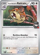 Team Rocket's Raticate - 148/182 [SV10: Destined Rivals]