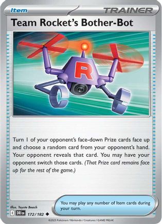Team Rocket's Bother-Bot - 172/182 [SV10: Destined Rivals]