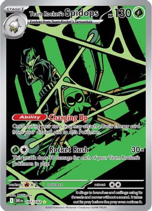 Team Rocket's Spidops - 187/182 [SV10: Destined Rivals] - Holofoil