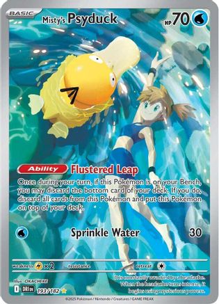 Misty's Psyduck - 193/182 [SV10: Destined Rivals] - Holofoil