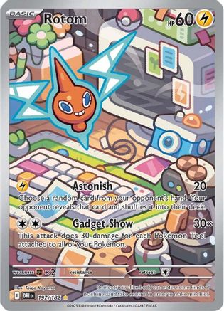 Rotom - 197/182 [SV10: Destined Rivals] - Holofoil