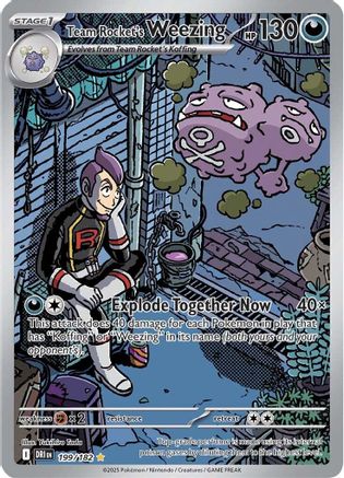 Team Rocket's Weezing - 199/182 [SV10: Destined Rivals] - Holofoil
