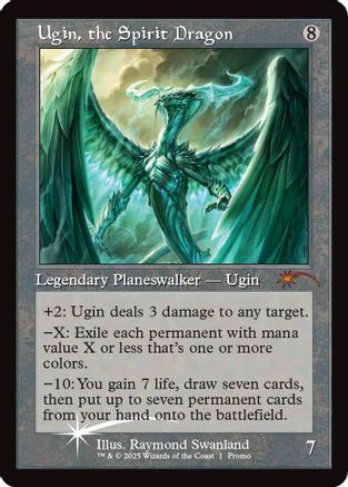 Ugin, the Spirit Dragon (Retro Frame) [Secret Lair Drop Series] Foil