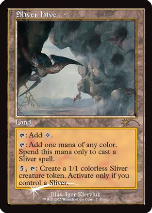 Sliver Hive (Retro Frame) [Secret Lair Drop Series] Foil