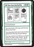 All-You-Can-Eat Buffet - Mystery Booster: Convention Edition Exclusives