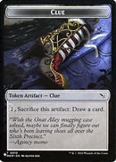 Clue // Copy Double-Sided Token [The List Reprints]
