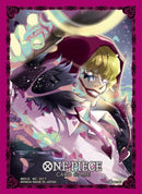 One Piece Card Game Official Sleeves: Assortment 11 - Donquixote Rosinante (70-Pack) - Bandai Card Sleeves