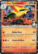 Ethan's Typhlosion - 34/182 (Prerelease) [Staff] [Miscellaneous Cards & Products] - Holofoil