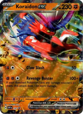 Koraidon ex - 197 [SV: Scarlet & Violet Promo Cards] - Holofoil