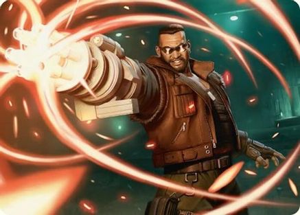 Barret Wallace Art Card - Art Series: FINAL FANTASY