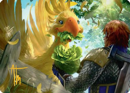 Gysahl Greens Art Card (Gold-Stamped Signature) [Art Series: FINAL FANTASY]